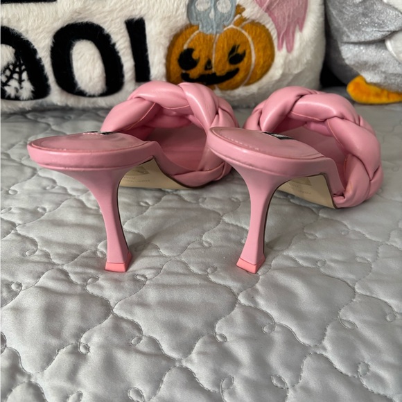 Nine West Pink Braided Heels - Picture 3 of 6